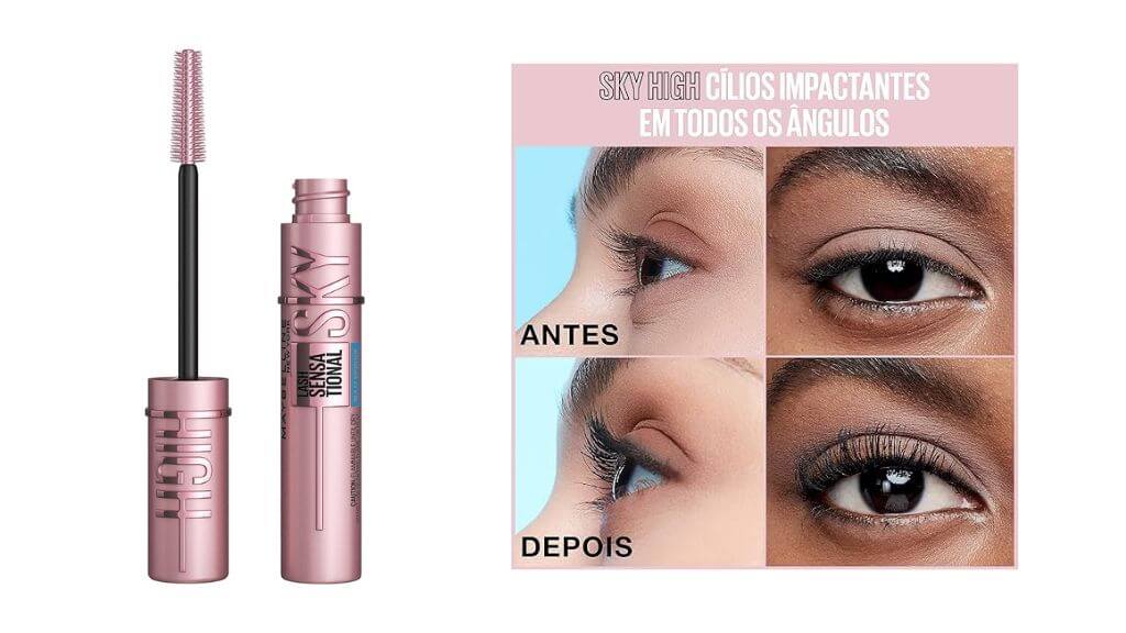 Maybelline Ny Máscara de Cílios Lash Sensational Sky High À Prova D'Água